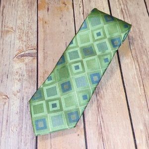 Michael Kors Men’s green silk tie